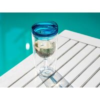 Alcoholder Spill Proof Wine Sippy Cup - Blue (050249) by Camec