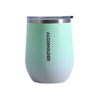 Alcoholder Stemless Insulated Tumbler - Fade Grey / Beach Glass (051601) by Camec