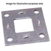 Break Mounting Plate 10" Elect 9" Mechanical Lever (45mm square) (332160-ALK)