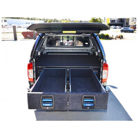 Double drawers for Mazda BT-50 (2020-on) BT50 Complete Dual Drawer Kit (41001) by MSA 4x4