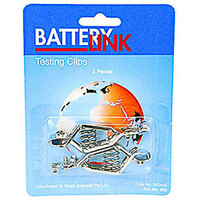 Battery Test Clips 25amp Card 2 (868) by Haigh