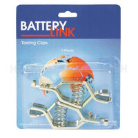 Battery Test Clips 50amp Card 2 (869) by Haigh