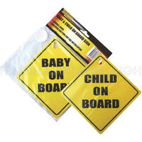 Baby/Child On Board Sign (BOB1) by Haigh