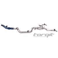 Twin Exit Exhaust for 79 Series 4.5L Single Cab (HS8130SS TW*) by Torqit