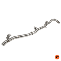 3.5inch Single Exit Exhaust for 78 Series 4.5L (HS8180SS) by Torqit