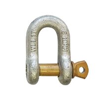 1 Tonne Rated D Shackle 11mm Pin by Trailboss
