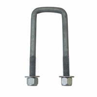45mm x 137mm Square Galvanised U Bolt (U45S55GH) by Couplemate
