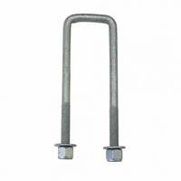 45mm x 175mm Square Galvanised U Bolt (U45S7GH) by Couplemate