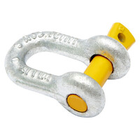 Rated D Shackle 10mm 1000kg Retail pack 1 (06855BL) by Hayman Reese