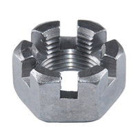 NUT SLOTTED 1 1/4" UNF (190008-ALK)