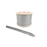 Brake cable 4mm 7 x 7 wire cable (1000 metre reel) (323020-ALK)