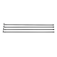 Batwing Long Pole (Set 4) Vert w/ Hinges (33102) by Rhino Rack