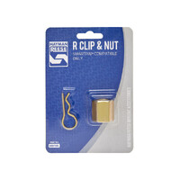 R Clip And Nut For Smart Pin Retail (55075BL) by Hayman Reese