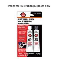 Quick Cold Weld Weld is a Quick Set Epoxy-Cures in 4 Min 2 x 28g Tubes (64605-MOL)