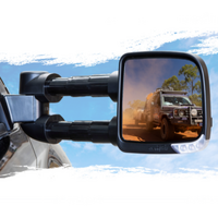 Towing Mirrors for Ford Ranger PK Wildtrak 2009-Sep 2011 (CVC-FM-RB-IEB) by Clearview