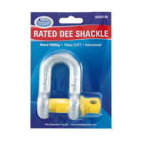 Towing Dee Shackles Towbar (Rated) (DSGR11B) by Ark Corp.