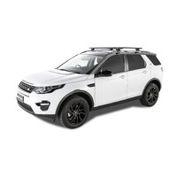 Vortex SX Black 2 Bar Roof Rack for Bmw X7 5dr SUV (Incl. X7 M) G07 With Elevated Rails 2019-on (JA6418) by Rhino Rack