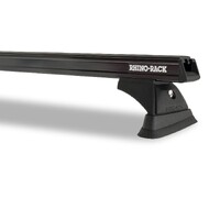 Heavy Duty RCH Black 4 Bar Roof Rack (JA9511) by Rhino Rack