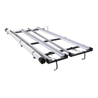 CSL Double 3.0m Ladder Rack System with Conduit for Toyota Hiace 2dr Van Gen 5 SLWB 2005-2019 (JC-00879) by Rhino Rack