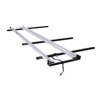 CSL 2.6m Ladder Rack with 680mm Roller for Hyundai iLoad 2dr Van 2008-2021 (JC-00928) by Rhino Rack