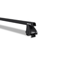 Heavy Duty 2500 Black 1 Bar Rear Roof Rack for Ford Ranger 4dr Ute PX/PX2/PX3 Super Cab 2011-2022 (JC-01347) by Rhino Rack