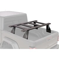 Reconn-Deck 2 Bar Ute Tub System with 4 NS Bars for Jeep Gladiator 4dr Ute JT with Trail Rails installed 2020-on (JC-01473) by Rhino Rack