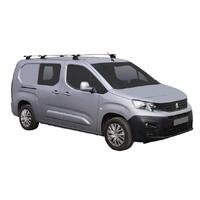 Fixed Point Mount Roof Rack System for Peugeot Partner 5dr Van 2019-on (8050252, 8050189, K1169) by Yakima