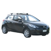Clamp Mount Roof Rack System for Mazda 2 5dr Hatch 2007-2014 (8050187, K311) by Yakima