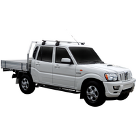 Gutter Mount Roof Rack System for Mahindra Pik-Up 4dr Ute Double Cab 2012-2017 (9815180, K324) by Yakima