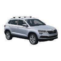 Prorack Rail Mount Roof Rack System for Skoda Karoq 5dr SUV (with Raised Rails) 2018-on (S16, K328) by Yakima