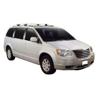 Prorack Rail Mount Roof Rack System for Chrysler Grand Voyager 5dr MPV (with Raised Rails) 2008-on (S17, K328) by Yakima