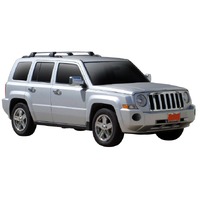 Prorack Rail Mount Roof Rack System for Jeep Patriot 5dr SUV (with Raised Rails) 2007-on (S6, K328) by Yakima