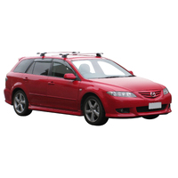 Fixed Point Mount Roof Rack System for Mazda 6/Atenza 5dr Wagon 2002-2008 (8050188, K340) by Yakima