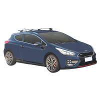 Prorack Fixed Point Mount Roof Rack System for Kia Pro Ceed GT 3dr Hatch 2014-on (S16, K439) by Yakima