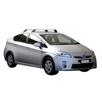 Clamp Mount Roof Rack System for Toyota Prius 5dr Hatch 2009-2012 (8050181, K458) by Yakima
