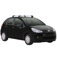 Fixed Point Mount Roof Rack System for Citroen C3 5dr Hatch 2010-2015 (8050193, K807) by Yakima