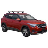 Prorack Flush Rail/Fixed Point Roof Rack System for Kia Seltos 5dr SUV (with Flush Rails) 2019-on (T16, K892) by Yakima