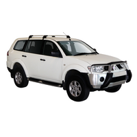 Clamp Mount Roof Rack System for Mitsubishi Challenger 5dr SUV 2008-2015 (8050181, K911) by Yakima
