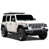 Extreme 1/2 Roof Rack Kit for Jeep Wrangler JL 4 Door (2018-Current) (KRJW023T) by Front Runner