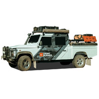 Slimline II 1/2 Roof Rack Kit for Land Rover Defender 110/130 (1983-2016) (KRLD005L) by Front Runner