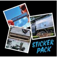 Sticker Pack (Blue & White Car decal) (NAV-078-NAV)