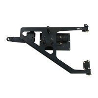 Land Rover Defender Ute/DC Spare Wheel Carrier / With Plate (RBLD004) by Front Runner
