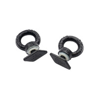 Black Tie Down Rings / Eye Bolts for Tracks (RRAC221) by Front Runner