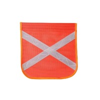 Safety Flag-Orange with Reflective X (SF01A-03) by Bushranger