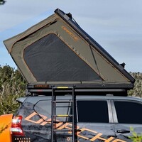 Ridgeback Hard Shell Canvas Roof Top Tent (T050801554) by Darche
