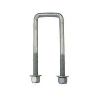 45mm x 150mm Square Galvanised U Bolt (U45S6GH) by Couplemate