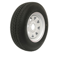 14" Ford Rim White & 185R14C Tyre